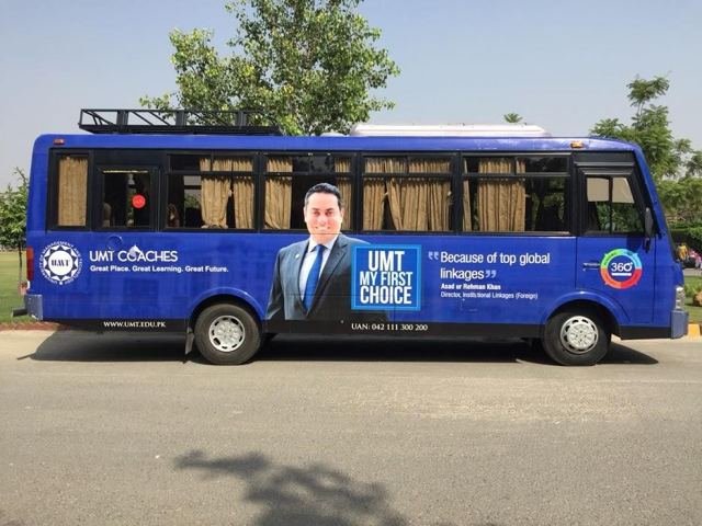Bus branding project by Premium Publicity & Activation