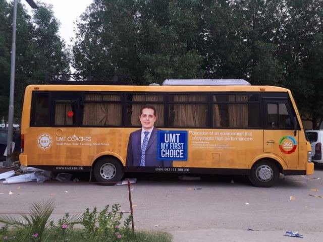 Bus branding project by Premium Publicity & Activation