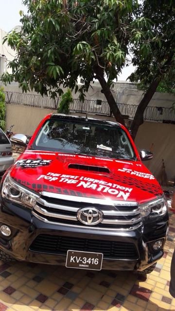 Car branding project by Premium Publicity & Activation