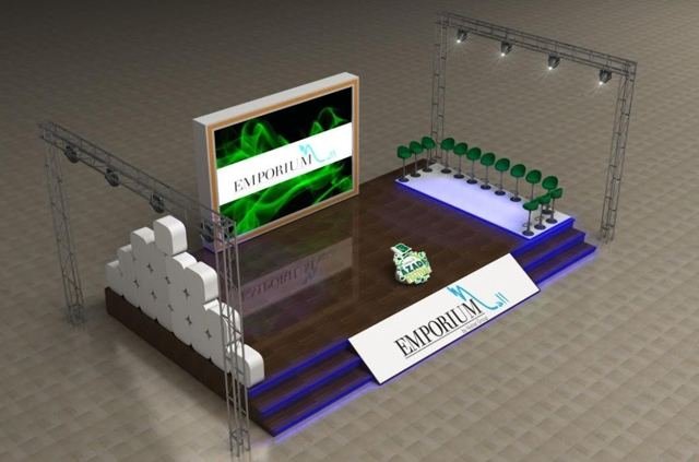 Promotion stall project by Premium Publicity & Activation