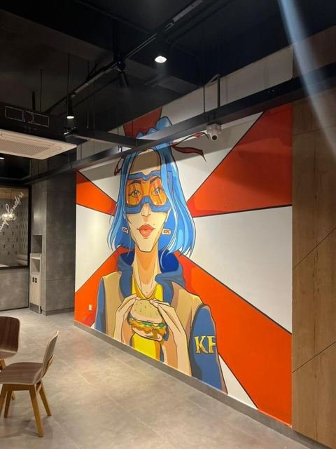 Wall graffiti project by Premium Publicity & Activation